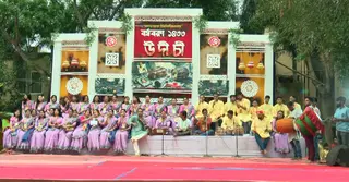 সুরের মূর্ছনায় উৎসবমুখর বর্ষবরণ; নগর-গ্রামে বর্ণিল বৈশাখি শোভাযাত্রা